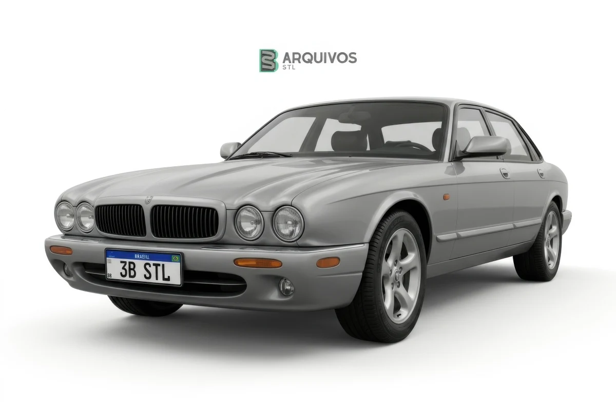 Modelo 3D STL - 2000 Jaguar XJ Sport (X308 XJ8) — foto 4